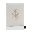 Album komunijny wklejany 40 kremowych stron, personalizowany, 5 wzorów